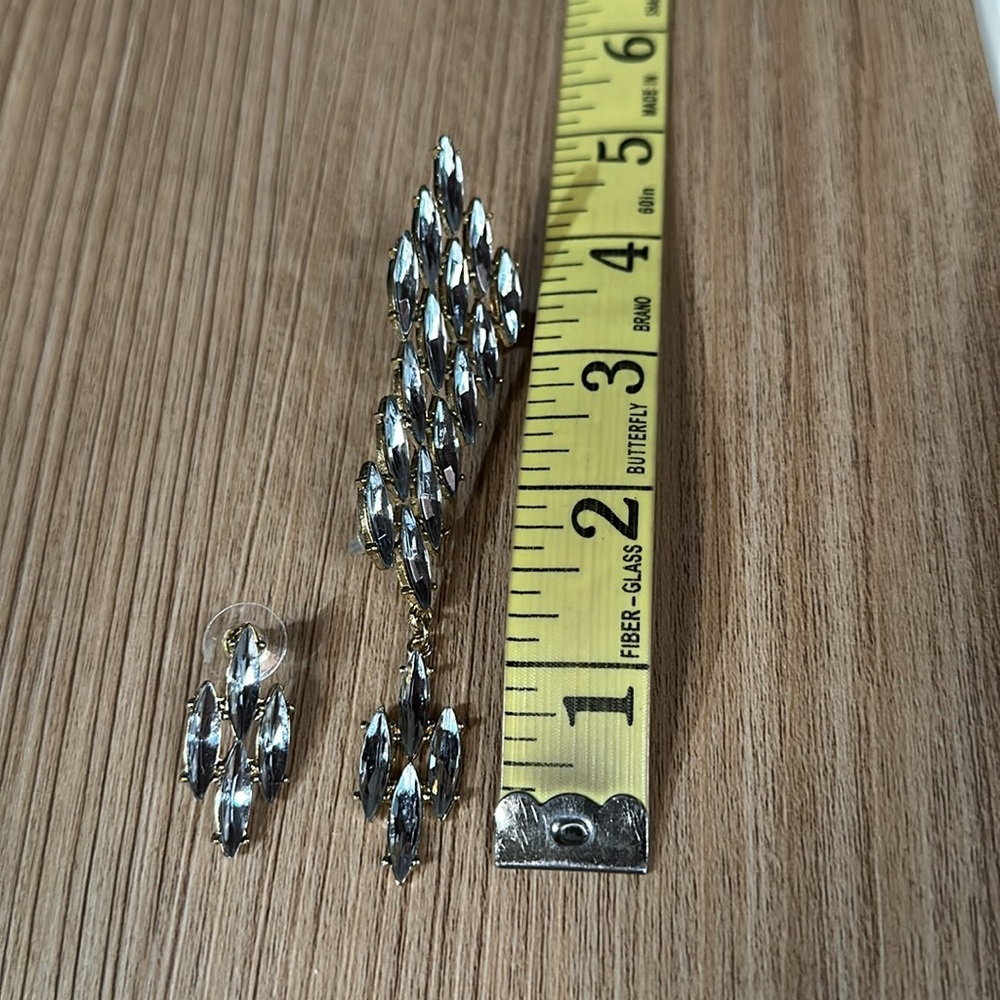 Rhinestones Ear Cuff Set - Picture 6 of 8